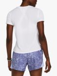 Under Armour Streaker Sports Top, White / Reflective