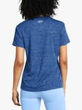 Under Armour Tech Tex Short Sleeve Top, Blue/White