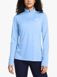 Under Armour Tech 1/2 Zip Training Top, Blue/White