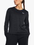 Under Armour Tech Twist Long Sleeve Training Top, Black / White