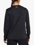 Under Armour Tech Twist Long Sleeve Training Top, Black / White