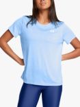 Under Armour Women's Tech Sports Top, Blue/White