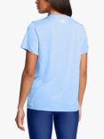 Under Armour Women's Tech Sports Top, Blue/White