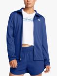 Under Armour Tech Full Zip Long Sleeve Top, Tech Blue