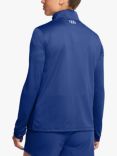 Under Armour Tech Full Zip Long Sleeve Top, Tech Blue