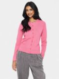 Saint Tropez Mila Slim Fit Cardigan, Chateau Rose