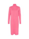 Saint Tropez Mila Roll Neck Midi Jumper Dress, Chateau Rose