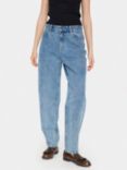 Saint Tropez Gabi Tapered Jeans, Medium Blue