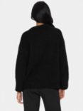 Saint Tropez Gela Oversized Sleeve Wool Blend Jumper, Black