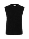 Saint Tropez Gela Wool Blend Knit Top, Black