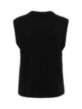 Saint Tropez Gela Wool Blend Knit Top, Black