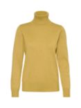 Saint Tropez Mila Roll Neck Jumper, Burnished Gold