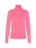 Saint Tropez Mila Roll Neck Jumper, Chateau Rose