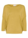 Saint Tropez Mila 3/4 Sleeve Jumper, Burnished Gold