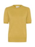 Saint Tropez Mila Short Sleeve Jumper, Burnished Gold