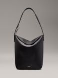 Calvin Klein Soft Sculpt Bucket Bag, Ck Black