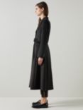 L.K.Bennett Christie Wool Coat, Black