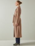 L.K.Bennett Frances Wool Coat, Camel