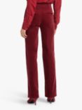 NYDJ Velvet Straight Leg Trousers, Wild Currant