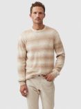 Rodd & Gunn Wave Break Space-Dyed Knit Jumper, Camel