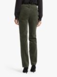 NYDJ Marilyn Corduroy Straight Leg Jeans, Vine Leaf