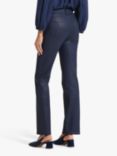 NYDJ Marilyn Coated Straight Leg Jeans, Starless Sky