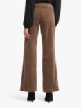 Teresa Wide Leg Corduroy Trousers, Elmwood