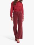 Teresa Wide Leg Corduroy Trousers, Paintbrush