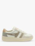 Gola Grandslam Trident Trainers, White/Feather/Grey