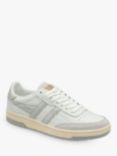 Gola Classics Falcon Leather Mirror Trainers, White/Silver