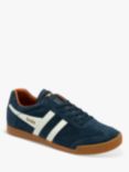 Gola Classics Harrier Suede Trainers, Navy/White