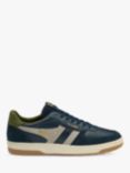 Gola Classics Hawk Leather Trainers, Navy/White