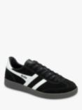 Gola Viper Suede Trainers, Black/White/Dark Gum