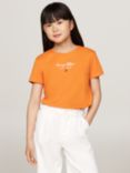 Tommy Hilfiger Kids' NYC Foil Tee, Orange Thunder