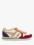 Gola Classics Daytona Quadrant Trainers, White/Cerise/Rose Gold/Plum