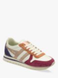 Gola Classics Daytona Quadrant Trainers, White/Cerise/Rose Gold/Plum