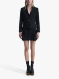 James Lakeland Button Blazer, Black