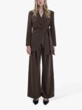 James Lakeland Side Sash Blazer, Brown