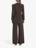 James Lakeland Side Sash Blazer, Brown