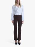 James Lakeland Punto Bootleg Trousers, Brown