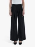 James Lakeland Pintuck Wide Leg Trousers