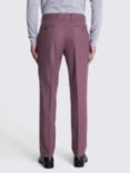 Moss Flannel Tailored Fit Suit Trousers, Mulberry