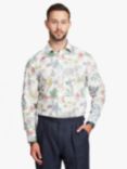 Simon Carter Darwin Print Shirt, White/Multi