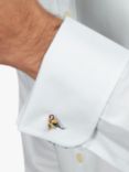 Simon Carter Enamelled Goldfinch Cufflinks, Multi