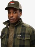 Superdry Dirt Road Trucker Baseball Cap, Dark Khaki