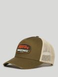 Superdry Dirt Road Trucker Baseball Cap, Dark Khaki