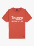 Triumph Motorcycles Barwell T-Shirt, Rust