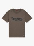 Triumph Motorcycles Fork Seal T-Shirt, Mushroom