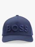 BOSS Embroidered Logo Baseball Cap, Dark Blue