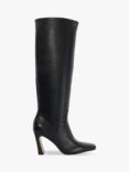 Dune Sliding Leather Knee High Boots